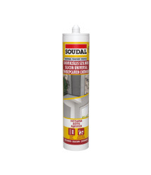 Silicon Universal Transparent Pentru Interior/Exterior Soudal 280 Ml / BAX 15 Buc